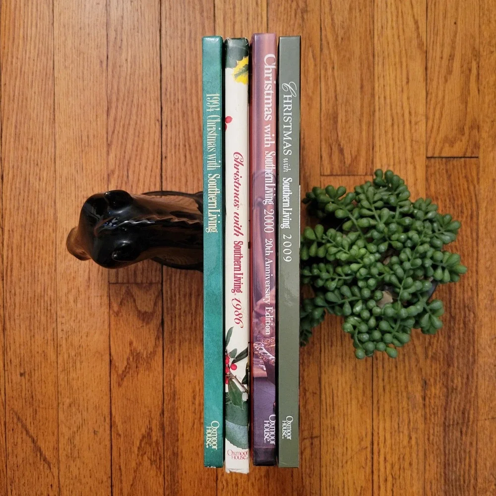 Christmas with Southern Living HC Book Lot 1986 1994 2000 2009 Holiday‎ Baking